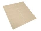 NC Outdoor 2,9 x 3,0 harmonica voile d'ombrage - Blanc cassé
