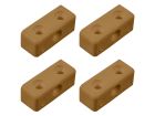 Obelink raccords d'angle PVC - Light brown