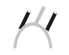 Obelink Basic Sunroof Easy Air - poutres de toit supplémentaires
