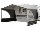 Obelink Panorama Grey 240 taille 8 (831 - 855 cm) solette de caravane