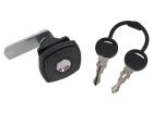 Obelink serrure coffre d'attelage à poussoir - Black