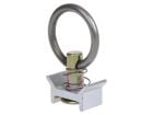 ProPlus pion d'arrimage avec anneau pour rail d'arrimage - 17,5 cm