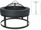 Pro Garden Ø 50,5 cm brasero pour barbecue