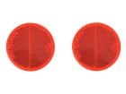 ProPlus catadioptre rond autocollant - Red