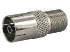 Schwaiger adaptateur coaxial type F