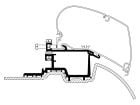 Thule adaptateur Sprinter >2007 Crafter 2007 - 2016