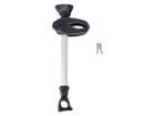 Thule Bike Holder 2.5 barre de fixation grise avec bouton ACUTight