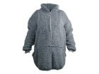 Unique Living Willow sweat à capuche long oversized - Dark Grey
