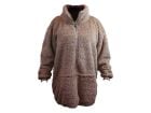 Unique Living Willow sweat à capuche long oversized - Taupe