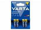 Varta Longlife Power AAA 4 piles
