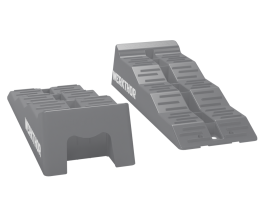 Cales D'accès Pour Caravane WERKTHOR - Lot De 2, Portée 5 Tonnes, Max 10 Cm De Hauteur