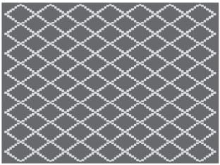 Obelink Diamond 200 x 180 cm tapis de sol