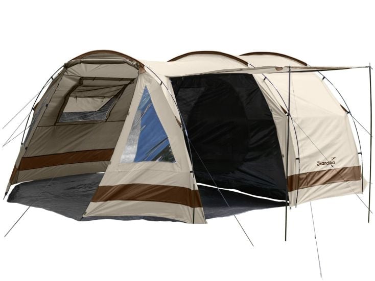 Skandika Kambo 6 tente tunnel - beige