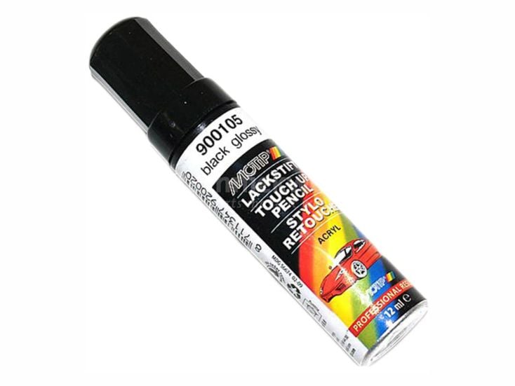 Bâton de peinture Motip noir brillant 12 ml