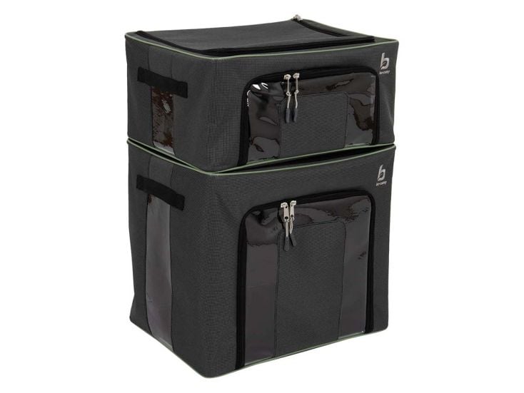 Bo-Camp Boîte de rangement Pliable 2 Pièces 2 Tailles