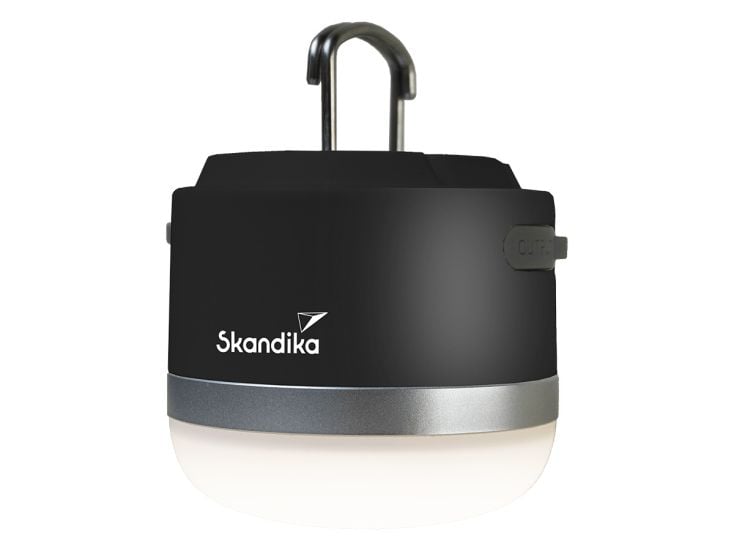 Skandika Tarfala Lampe de camping - Noir