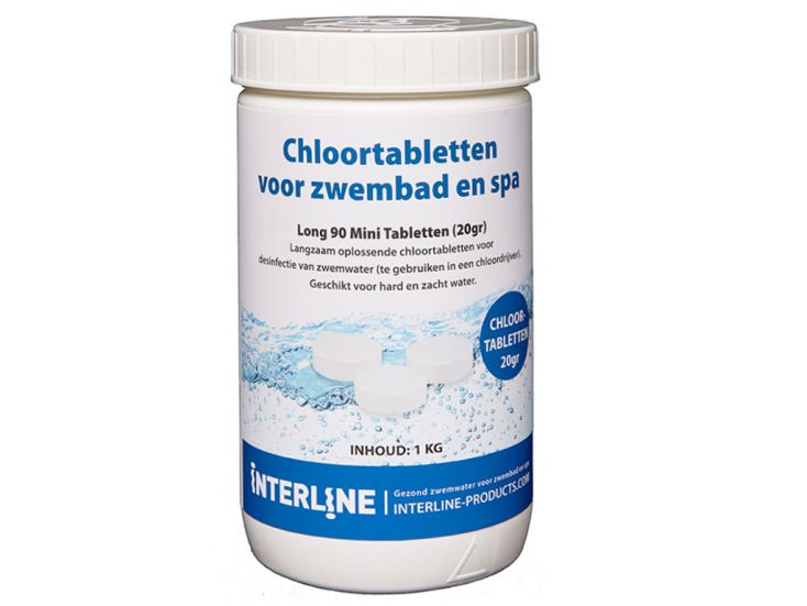 Interline 20g pastilles de chlore