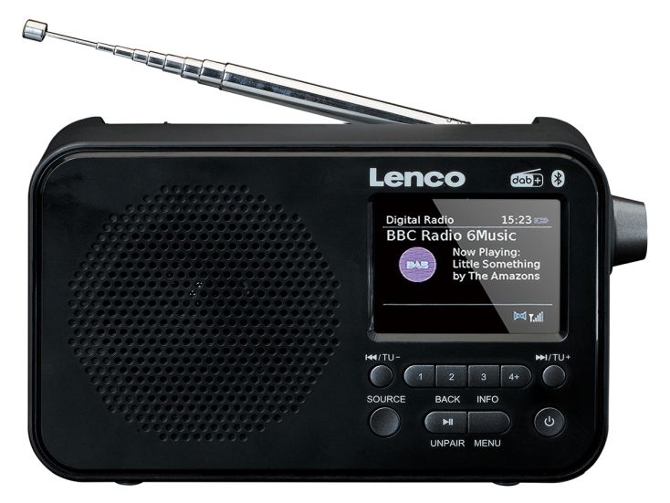 Lenco PDR-036BK Radio DAB+ - Noir,Gris