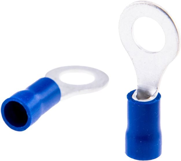 Cosse de câble avec anneau bleue lot de 10 pièces - 5,3 MM