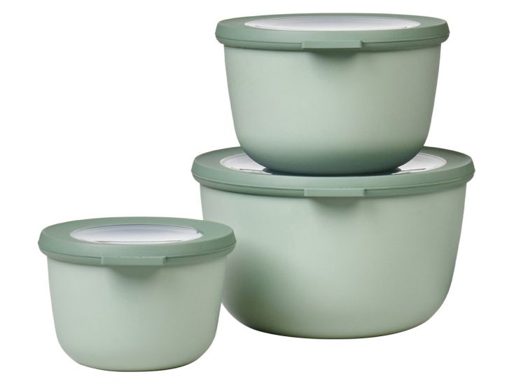 Mepal Cirqula ensemble de 3 bols multiples 500 + 1000 + 2000 ml
