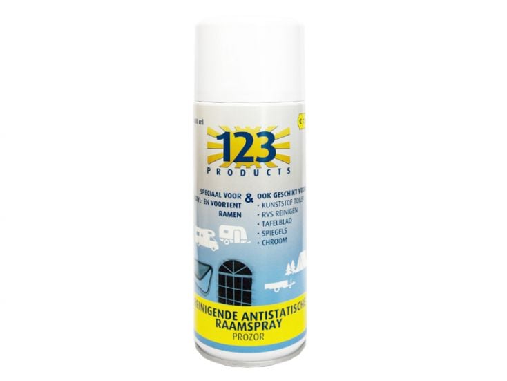 123 Products Prozor spray antistatique fenêtres
