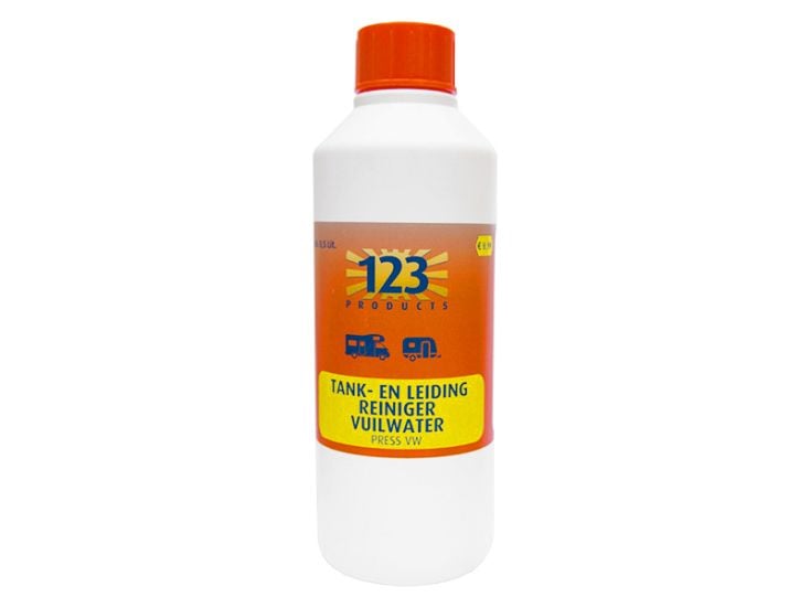 123 Products nettoyant réservoir d'eaux usées et canalisations