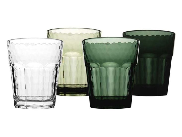 Bo-Camp Verre à limonade Mix & Match ABS 200 ml 4 Pièces Vert