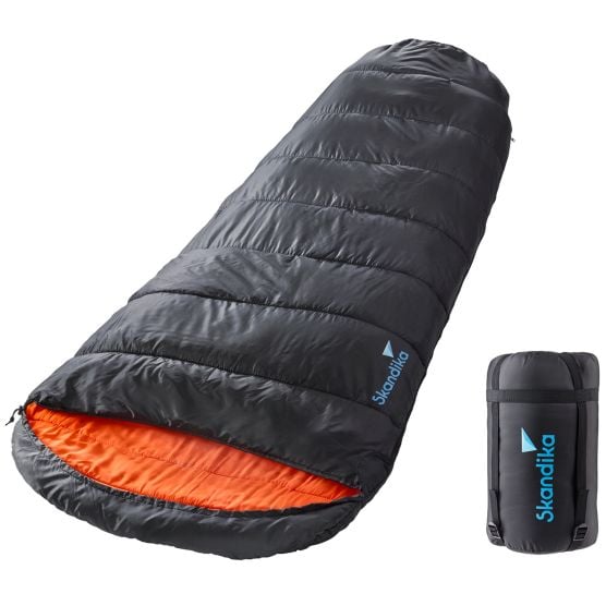 Skandika Vegas XXL sac momie - noir