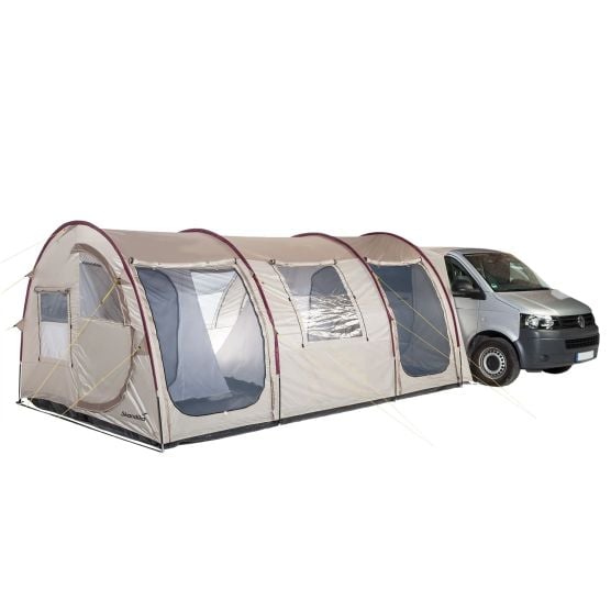 Skandika Esbjerg Travel 4  tente de hayon - beige/rouge
