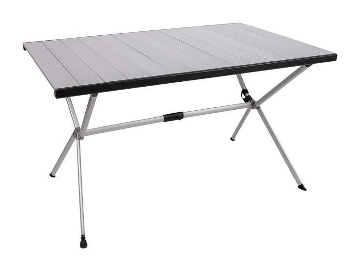Bo-Camp Table Lamel Pied croisé