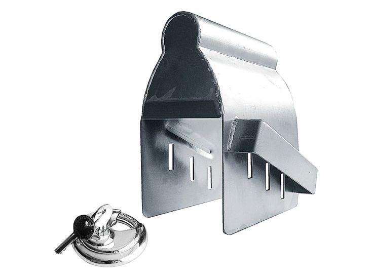ProPlus antivol d'attelage avec cadenas diskus