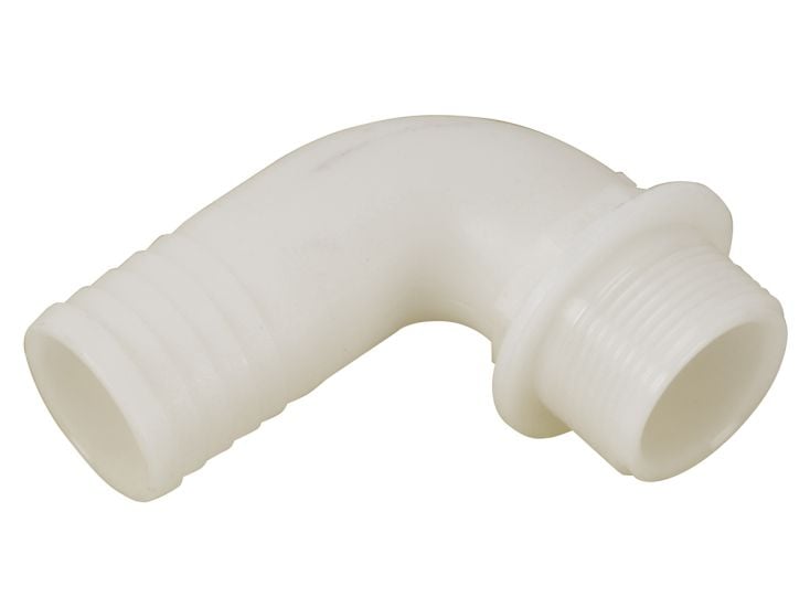 Raccord de tuyau coudé 1 1/4'' filetage externe
