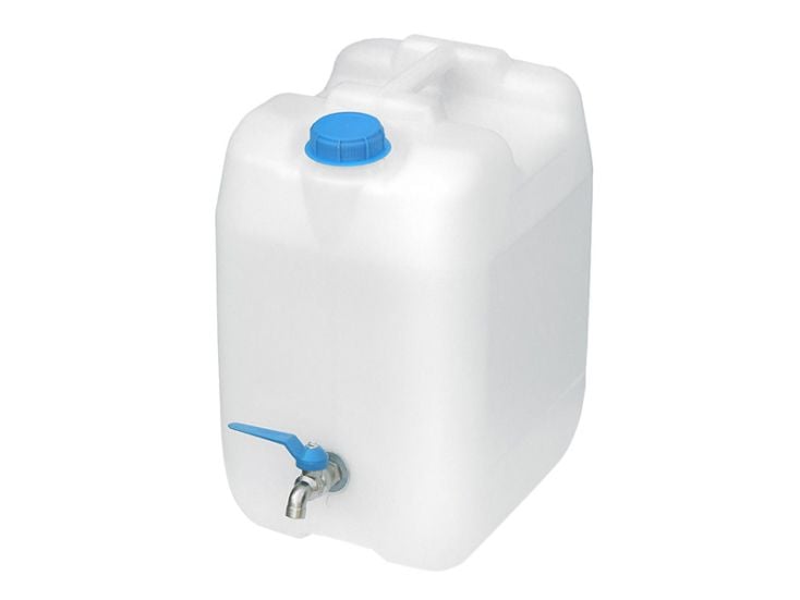 TCP jerrican d'eau de 20 litres avec robinet métallique