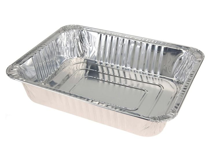 Récipient de cuisson en aluminium 36 x 29 x 7,5 cm