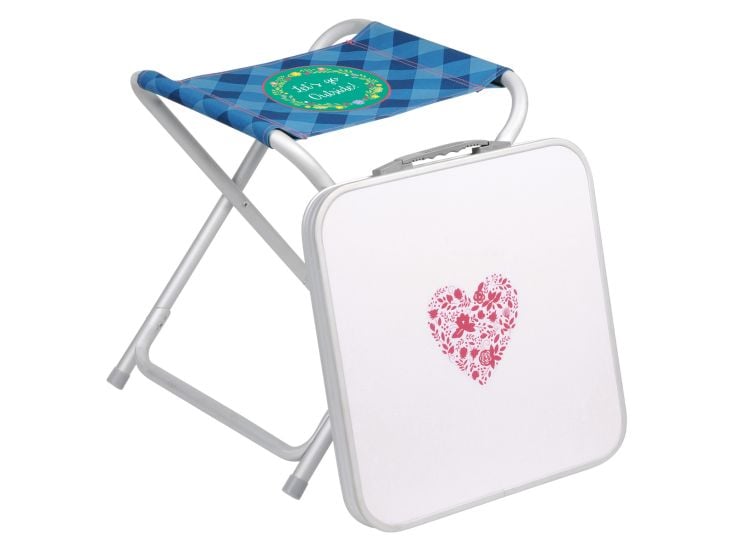 Wander Wonder tabouret pliant avec plateau