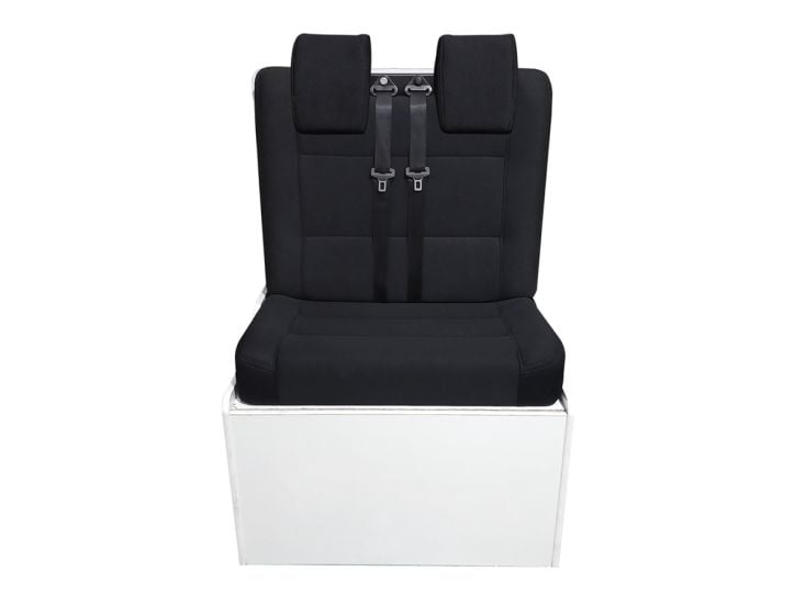 Siège confort pour châssis CTA sans Isofix - Noir Premium