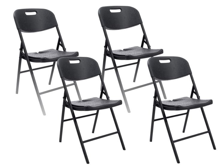 Skandika Masi ensemble de chaises de camping - 4 pcs