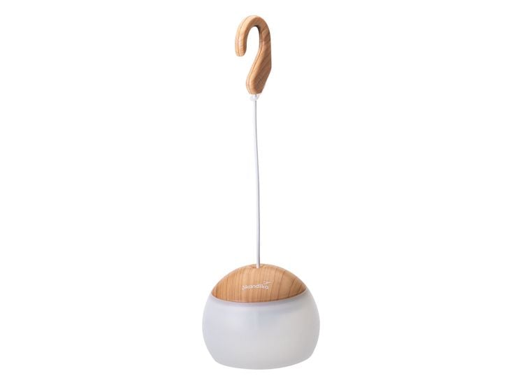 Skandika Tufjord lampe suspendue LED - bois