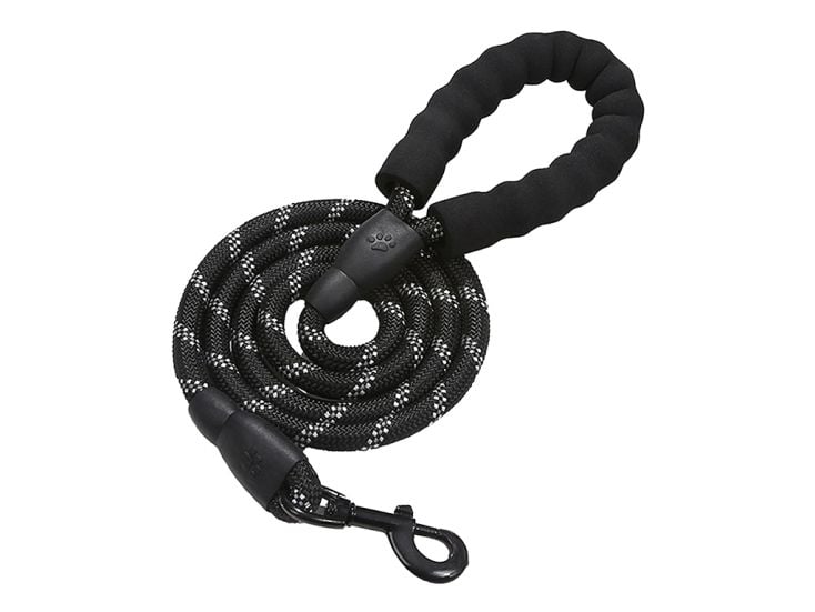 Laisse réfléchissante de 3 mètres pour chien Noir