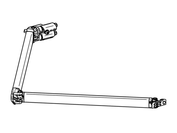 Thule Omnistor bras articulé droit 6200 300-450