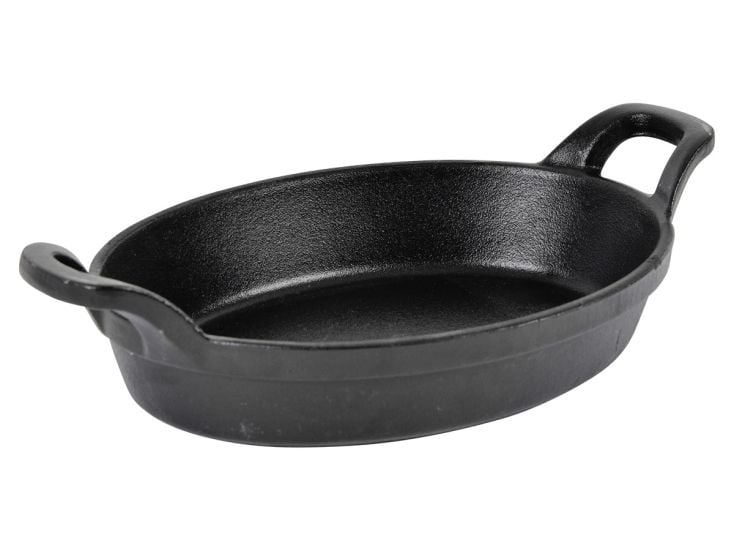 Poêle ovale en fonte
