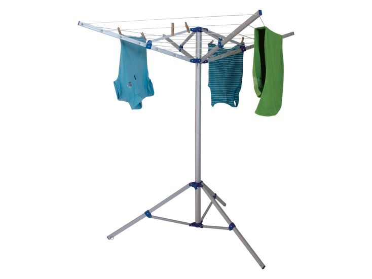 Eurotrail séchoir parapluie 4 bras avec pied