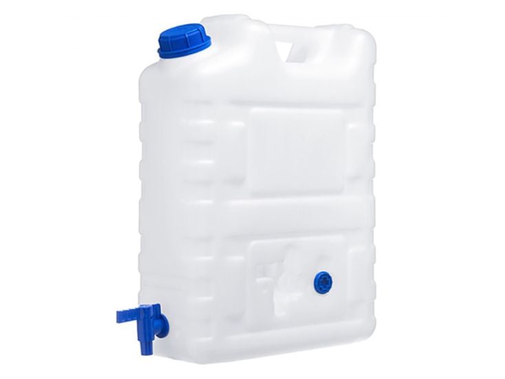 TCP jerrican d'eau de 22 litres avec robinet en plastique
