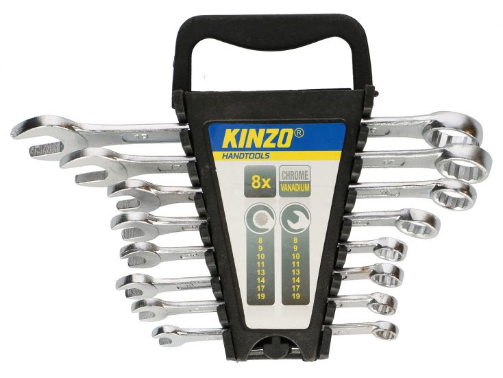 Kinzo jeu de clés mixtes à cliquet métriques