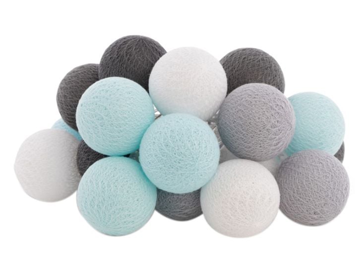 Cotton Ball Lights Outdoor Starter Kit guirlande - Arroyo