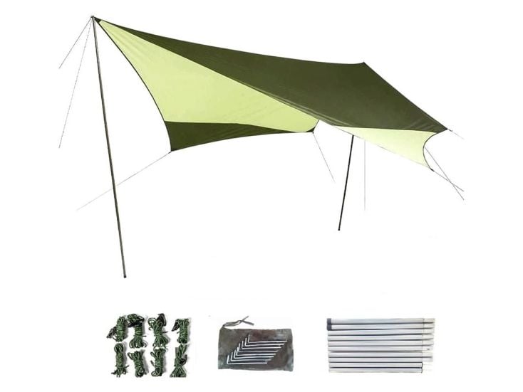 Thermori tarp bâche de tente - 435 x 444 cm