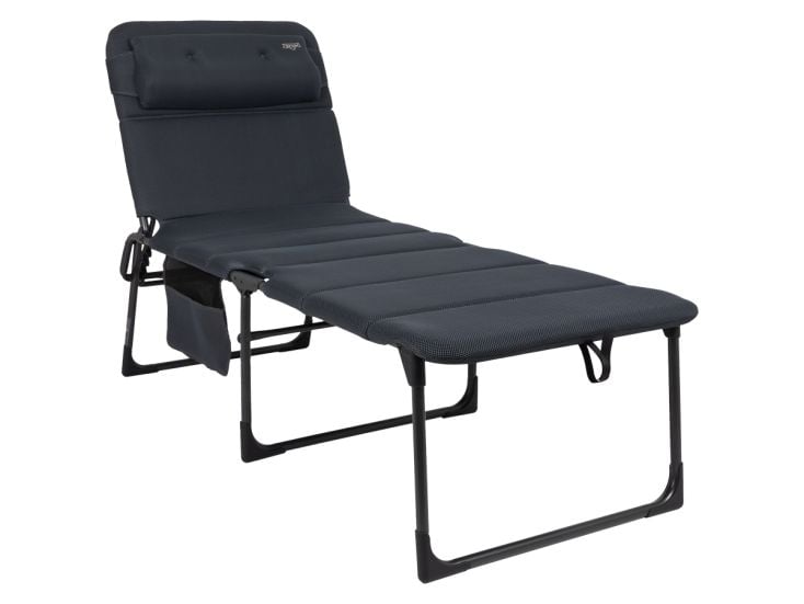 Crespo Lit bain de soleil AP/363 Air-Deluxe Gris Modèle 2025
