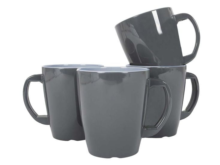 Gimex Vivid Line Tasse 380 ml 4 Pièces - Bleu