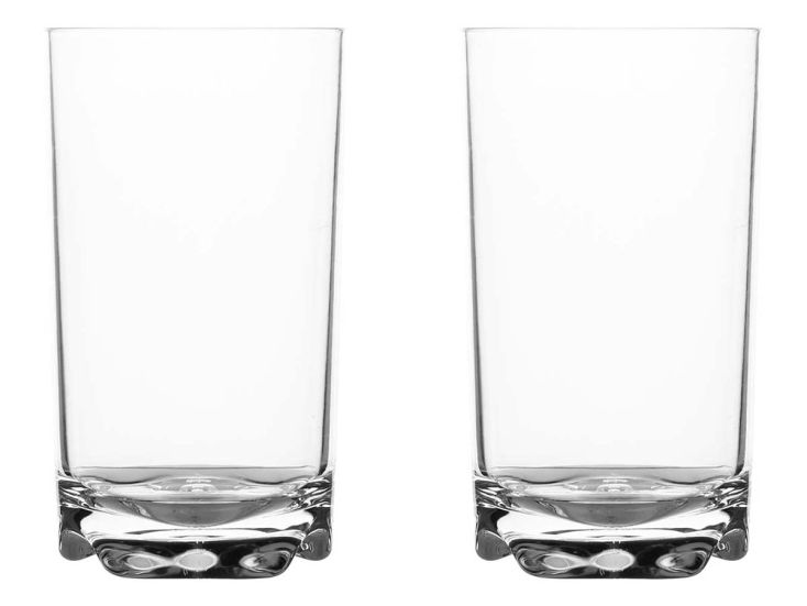 Gimex Solid Line 340 ml Verre à eau - 2 Pièces