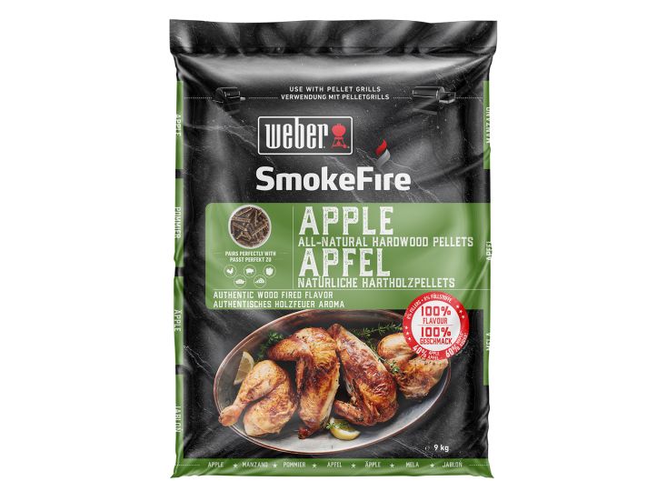 Weber apple pellets de bois barbecue